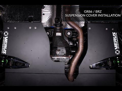 VERUS ENGINEERING(ヴェルスエンジニアリング)A0479A・GR86(ZN8)/BRZ(ZD8)・サスペンション&デフカバー
