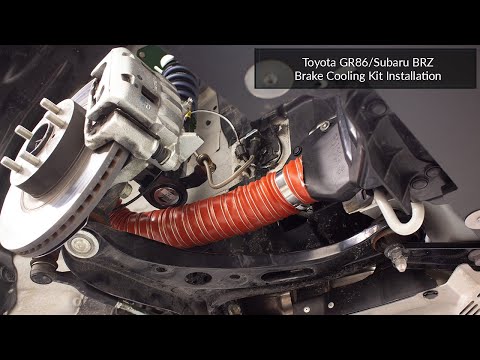 VERUS ENGINEERING(ヴェルスエンジニアリング)A0521A:SUBARU BRZ(ZD8) :フルブレーキクーリングキット