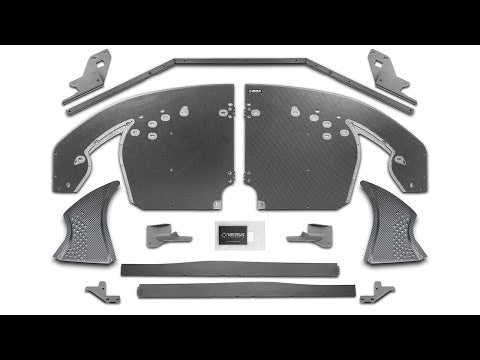 VERUS ENGINEERING(ヴェルスエンジニアリング)A0654A:BMW M3 (G80)M4 (G82)・フロントスプリッターキット
