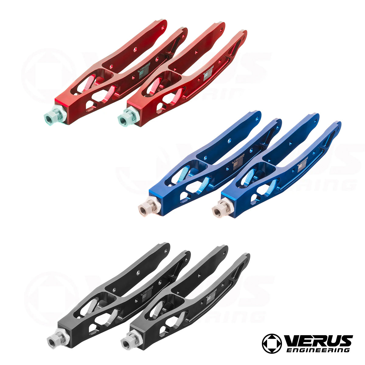VERUS ENGINEERING(ヴェルスエンジニアリング)A0005A:ヴェルスエンジニアリング:GR86/86/BRZ/WRX対応リアライトウエイトロアコントロールアーム(全3色)