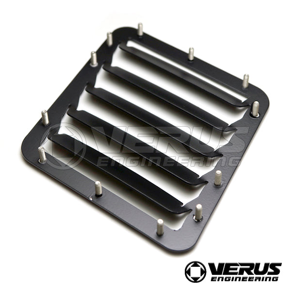 VERUS ENGINEERING(ヴェルスエンジニアリング)A0053A:SUBARU WRX(VAB):フードルーバーキット:左右セット:ブラックパウダーコート