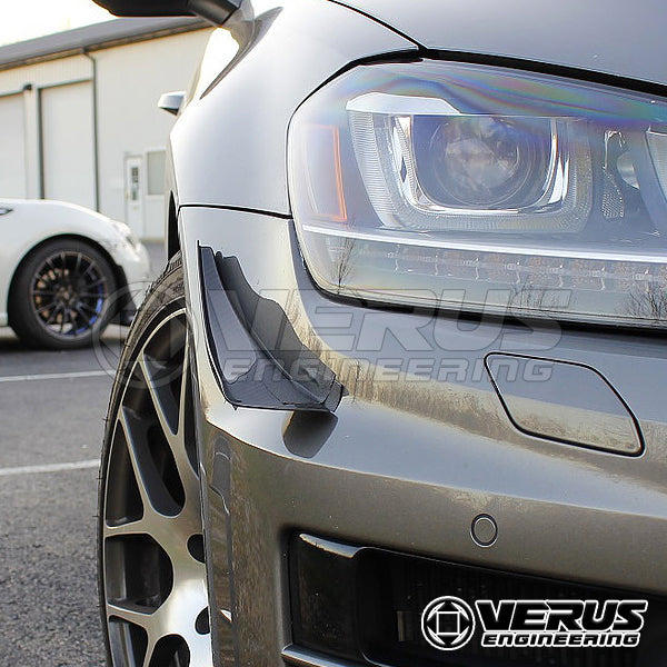 VERUS ENGINEERING(ヴェルスエンジニアリング)A0129A:VW GOLF R(MK7)GOLF7:カーボンダイブプレーンキット(カナード)