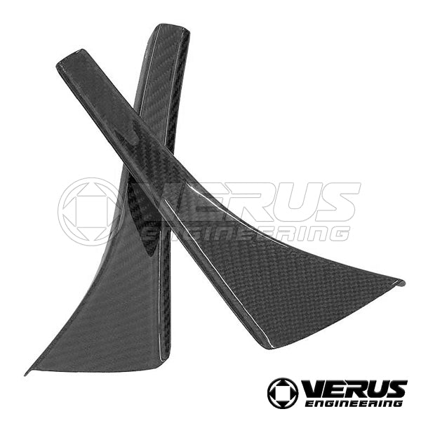 VERUS ENGINEERING(ヴェルスエンジニアリング)A0139A:SUBARU BRZ(ZC6後期専用) ダイブプレーン ドライカーボン製カナードセット