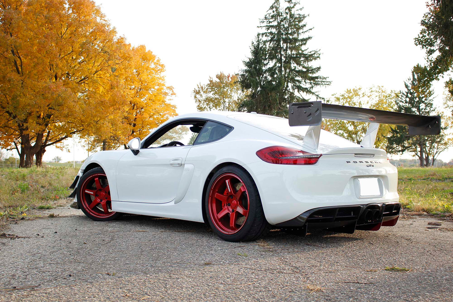 VERUS ENGINEERING(ヴェルスエンジニアリング)A0150A:PORSCHE ケイマン:981:カーボンリアディフューザー