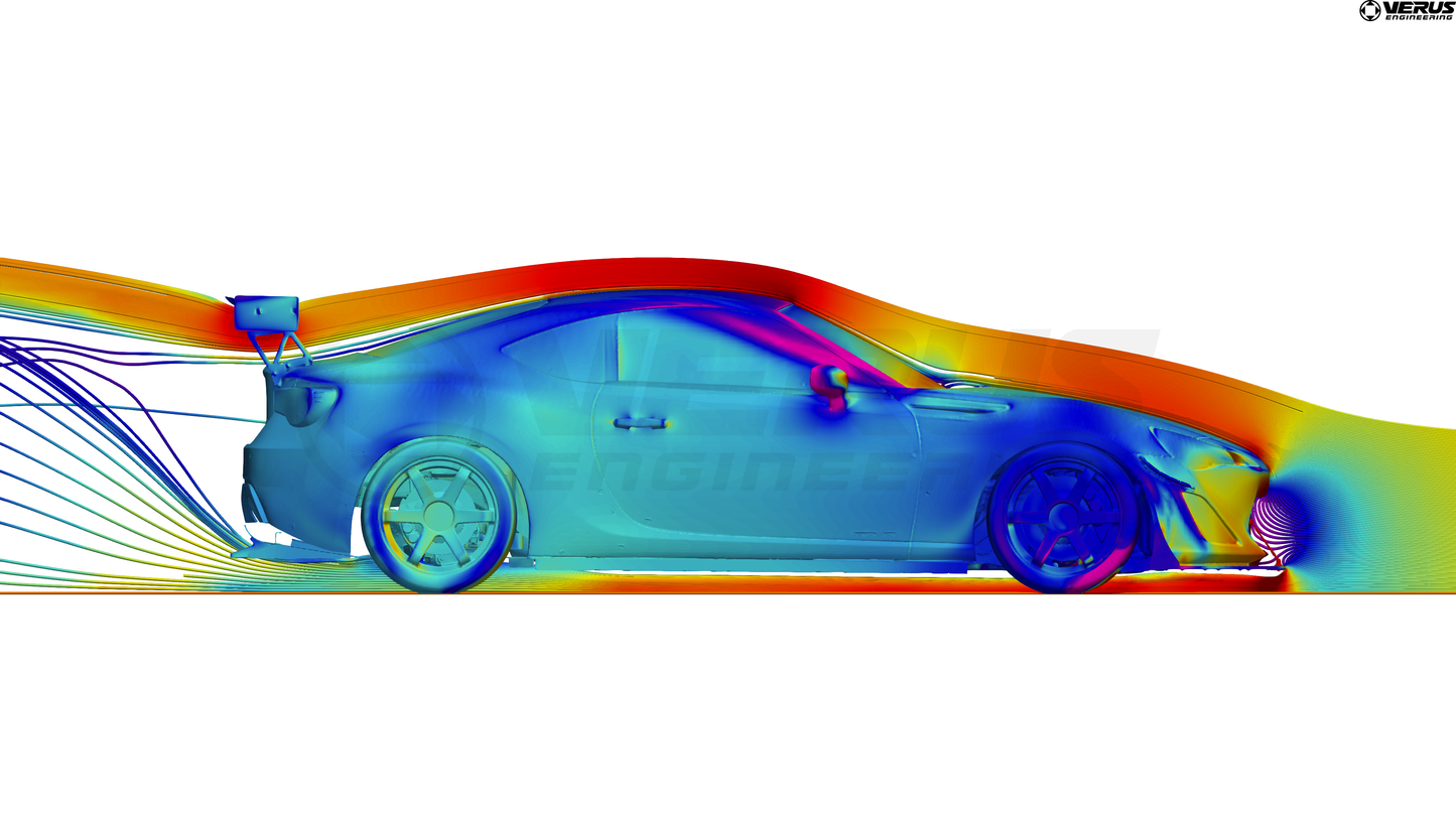 VERUS ENGINEERING(ヴェルスエンジニアリング)A0198A・TOYOTA 86(ZN6) SUBARU BRZ(ZC6)対応UCWリアウイング