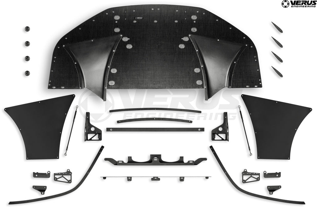 VERUS ENGINEERING(ヴェルスエンジニアリング)A0243A:PORSCHE 911(991.1)・GT3RS・フロントスプリッターキット