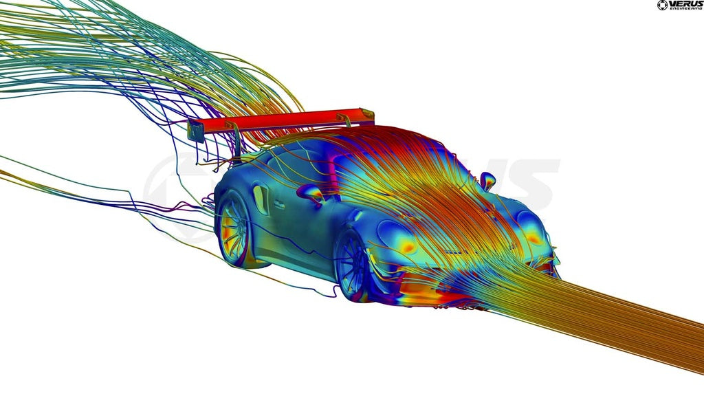 VERUS ENGINEERING(ヴェルスエンジニアリング)A0243A:PORSCHE 911(991.1)・GT3RS・フロントスプリッターキット