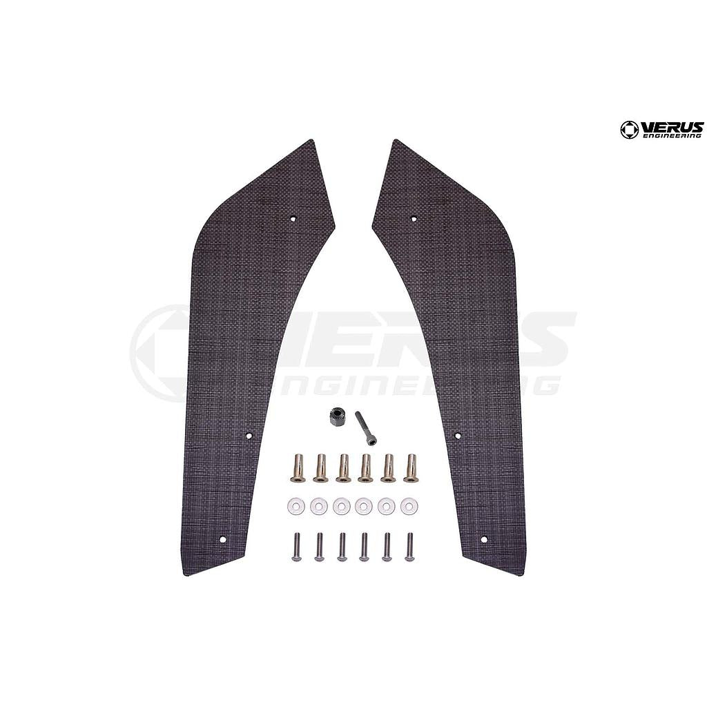 VERUS ENGINEERING(ヴェルスエンジニアリング)A0268A:GR SUPRA A90/A91:カーボンポリウィーブリアスパッツ
