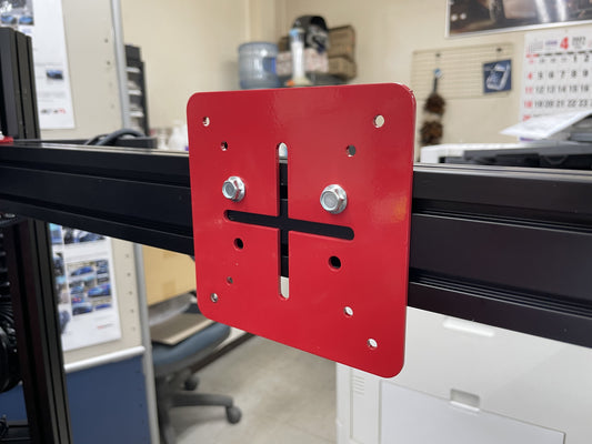 RK-ONLINE:SIM RACING用フロアモニターマウント:シングル:トリプル