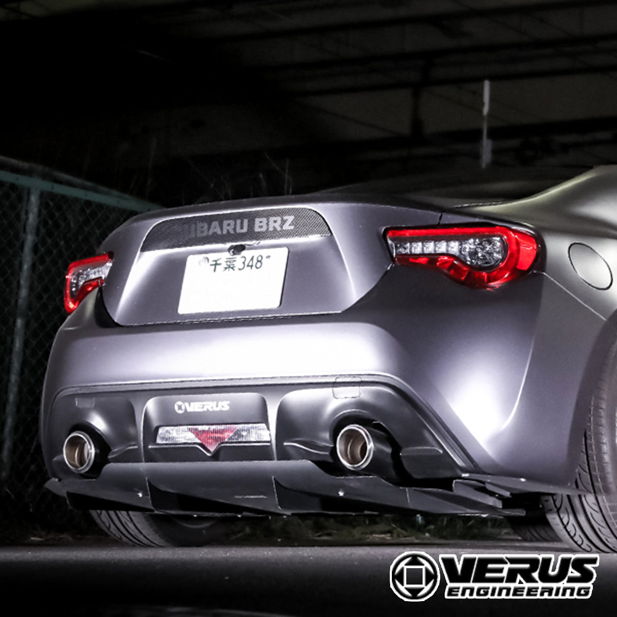 VERUS ENGINEERING(ヴェルスエンジニアリング)A0030A・86(ZN6)/BRZ(ZC6)・リアディフューザーTYPE-1:ノンアグレッシブタイプ