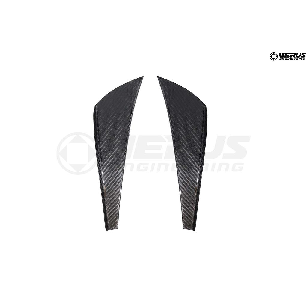 VERUS ENGINEERING(ヴェルスエンジニアリング)A0203A:BMW3シリーズ(E90/E91/E92):ドライカーボンダイブプレーンキット(カナード)