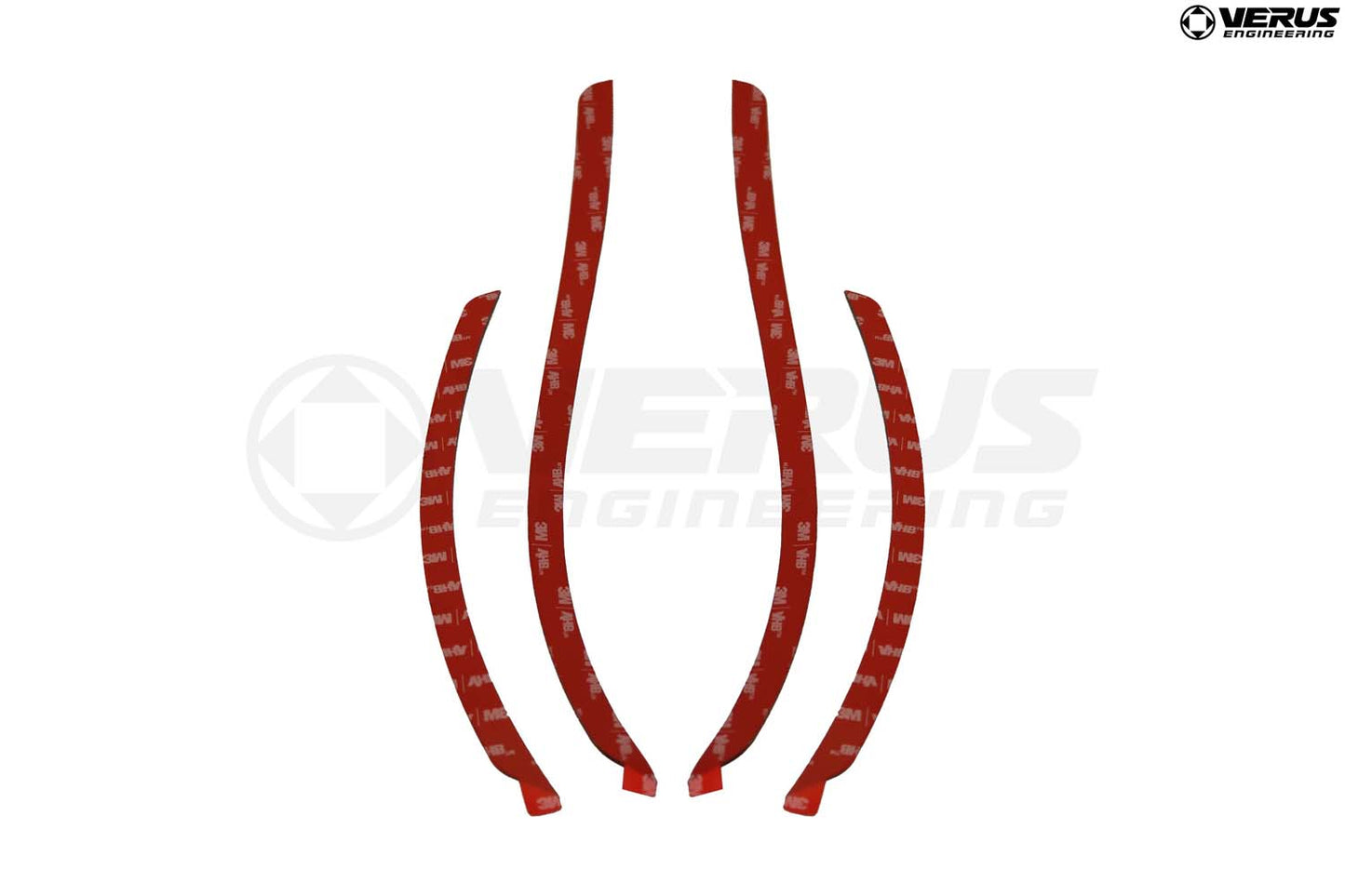 VERUS ENGINEERING(ヴェルスエンジニアリング)A0276A:フォード・マスタング:シェルビー・GT350/GT350R・ドライカーボンカナード・ダブル