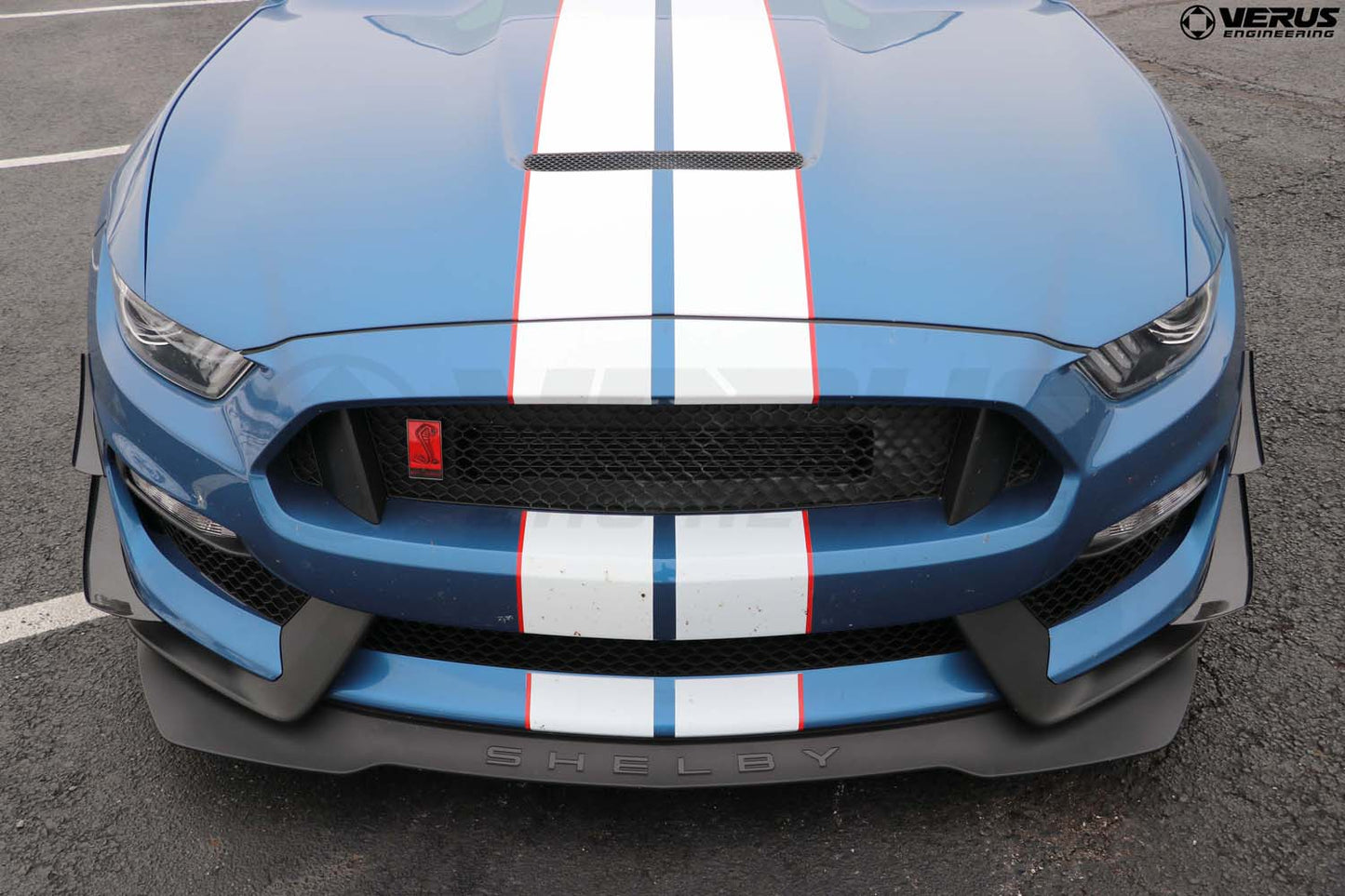 VERUS ENGINEERING(ヴェルスエンジニアリング)A0276A:フォード・マスタング:シェルビー・GT350/GT350R・ドライカーボンカナード・ダブル
