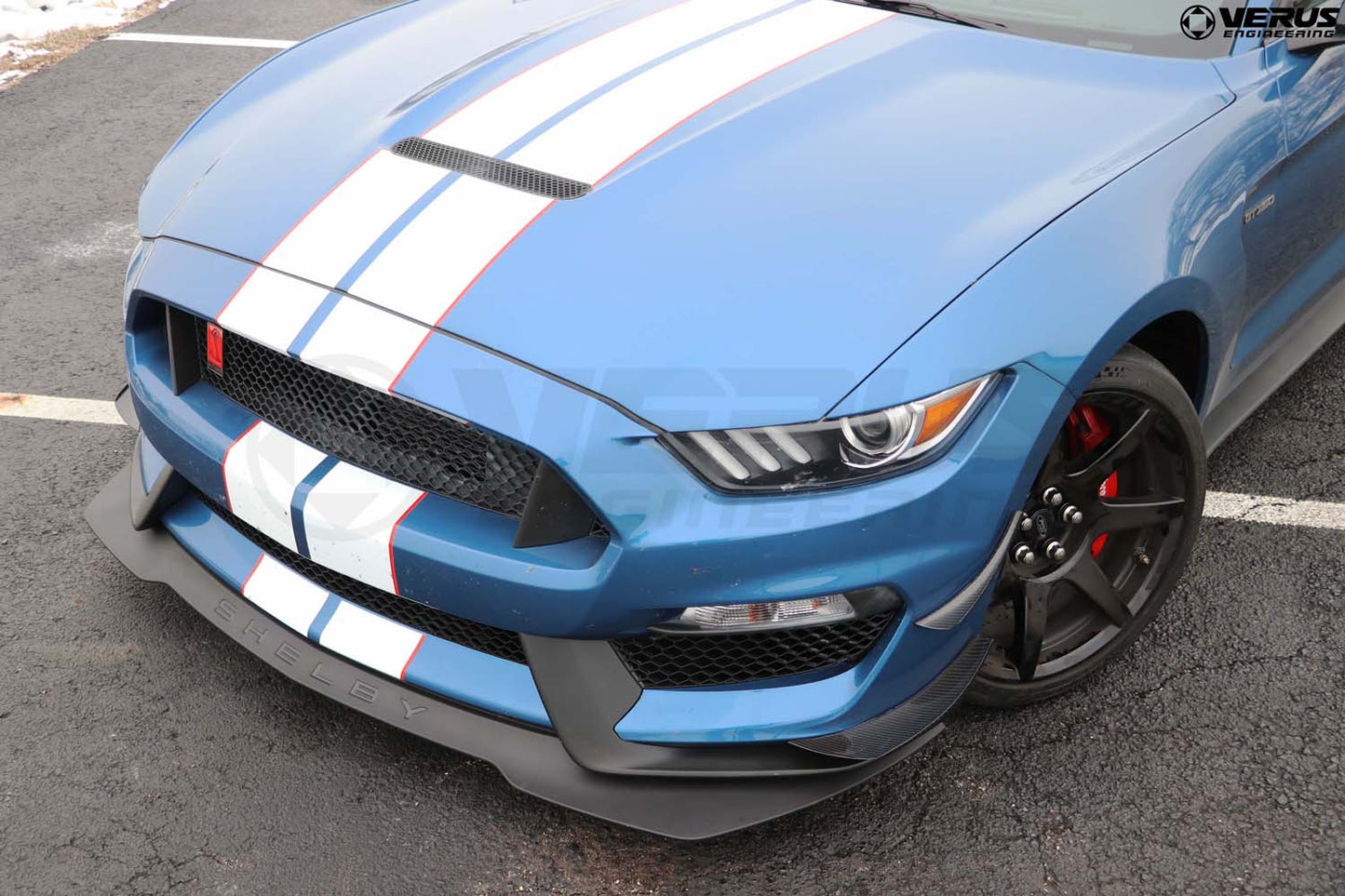 VERUS ENGINEERING(ヴェルスエンジニアリング)A0276A:フォード・マスタング:シェルビー・GT350/GT350R・ドライカーボンカナード・ダブル