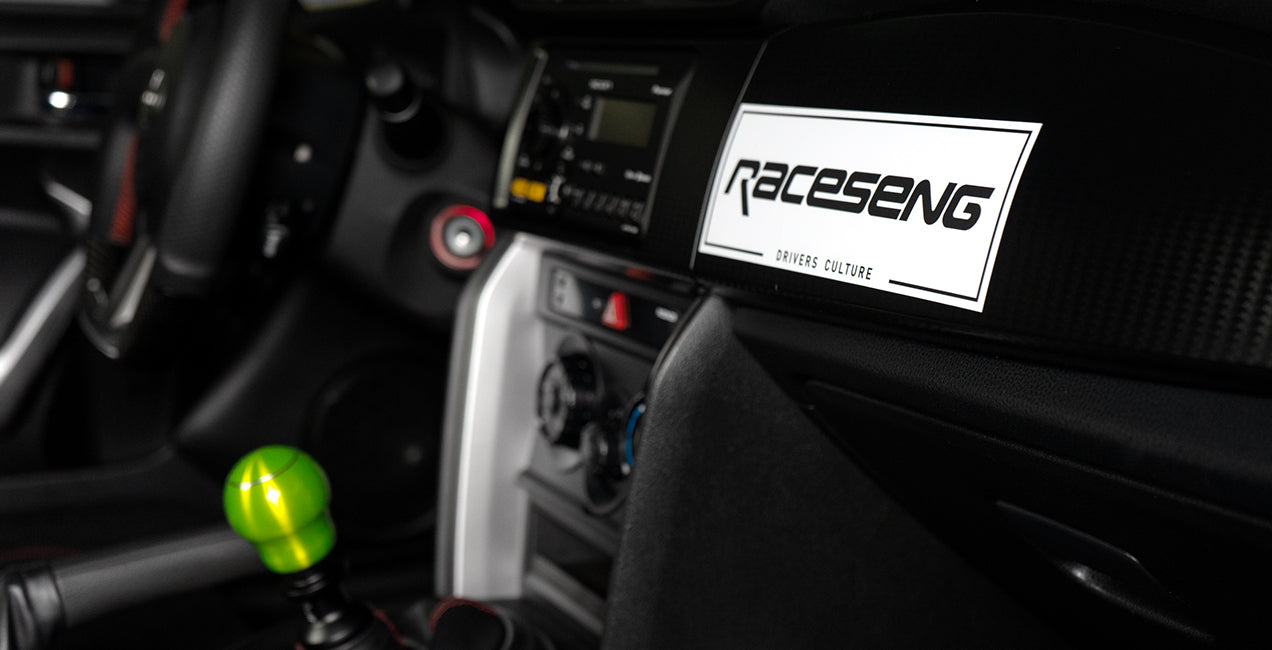 RACESENG:レースセング:スラップステッカーホワイト:L614W