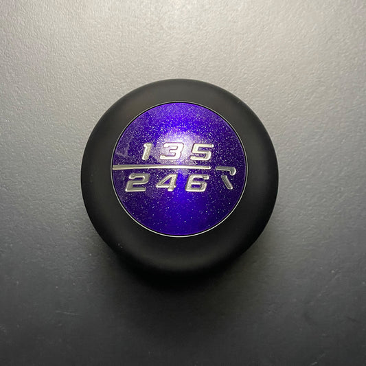 RACESENG レースセングシフトノブ ナイトロ-スムースカバー:GATE-3:カスタムカラー:ギャラクシー