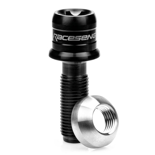 ★RACESENG(レースセング)TLR-1:チタンボルト:ブラッシュブラック:20本セット