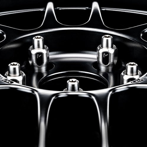 RACESENG チタンラグナット・ホイールナット:ロング貫通タイプ:TNS-2 LUG NUT - BRUSHED:ロングタイプ:ブラッシュ:20個セット