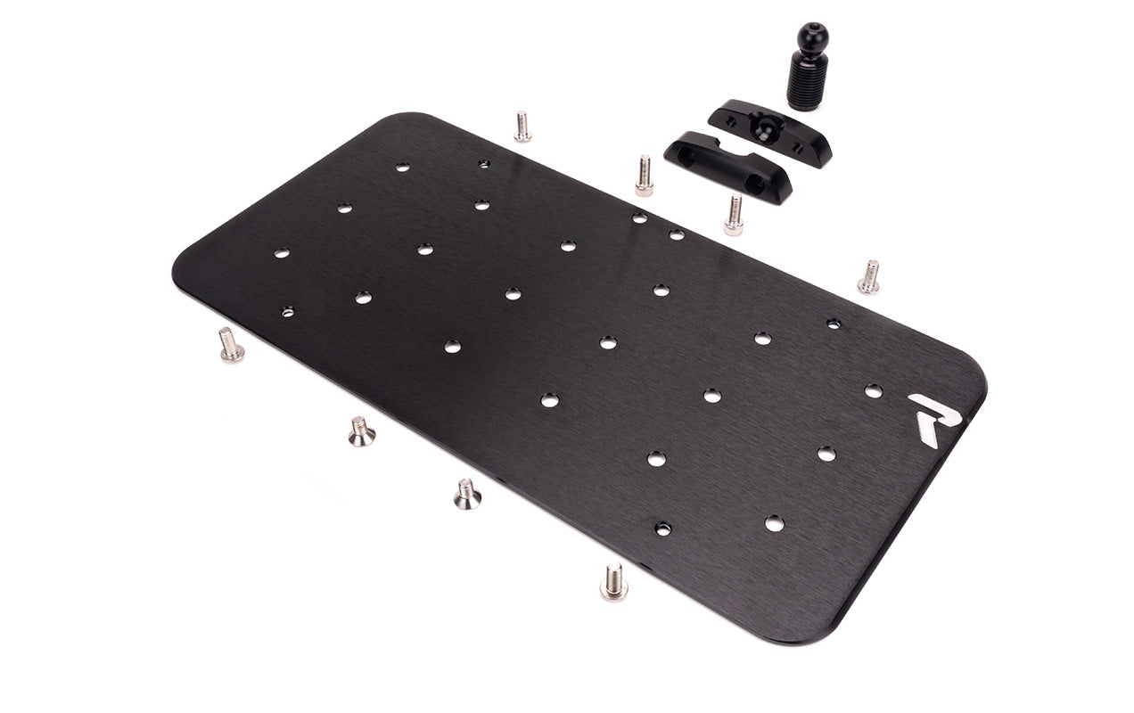 RACESENG【レースセング】TUG-PLATE+SHAFT:タグプレート+シャフト:ライセンスマウント:TESLA・テスラ・MODEL3(ブルースター&ハイランド兼用)