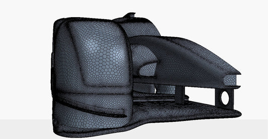 Perrinn LMP1モデルのメッシュ