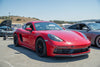 APEX VS-5RS 装着の PORSCHE 718 ケイマン GTS 2.5 リアビュー