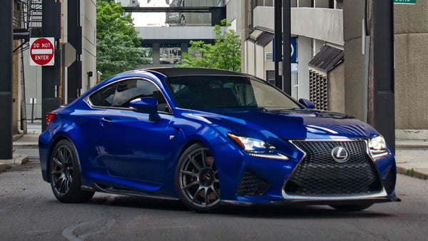 LEXUS IS-F／GS-F／RC-F に APEX SM-10 19x10J ET40 Anthracite を装着