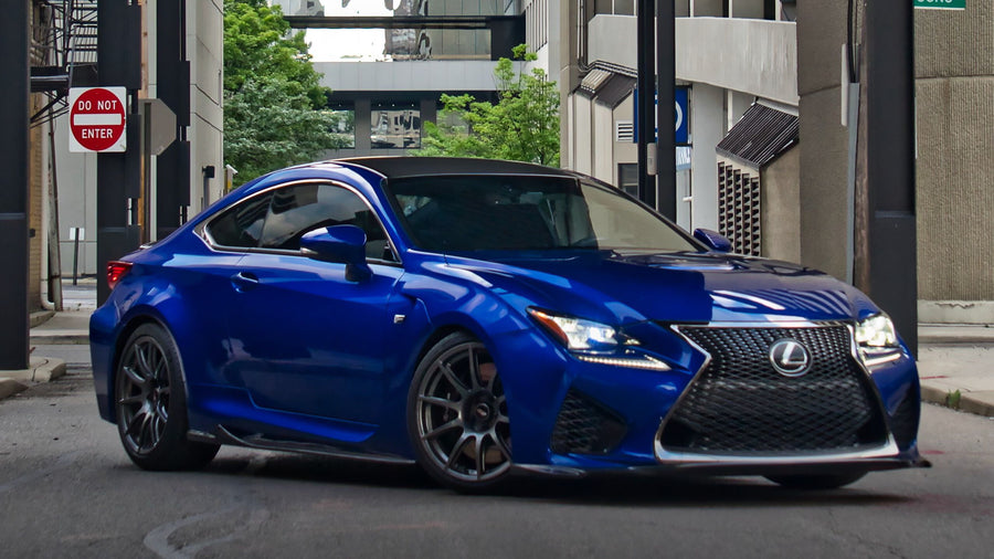 LEXUS IS-F／GS-F／RC-F に APEX SM-10 19x10J ET40 Anthracite を装着
