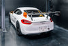 APEX VS-5RS 装着の PORSCHE 981 ケイマン リアビュー