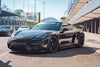 PORSCHE 718 ケイマン GT4 に APEX VS-5RS 19x9J ET50 / 19x10.5J ET44 サテンブラックを装着
