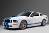 FORD マスタング S197 に APEX EC-7 18x10J ET40 Race Silver を装着 14