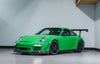 PORSCHE 911 997 GT3 RS に APEX EC-7RS 18x10J ET36 / 18x12J ET46 Satin Black を装着