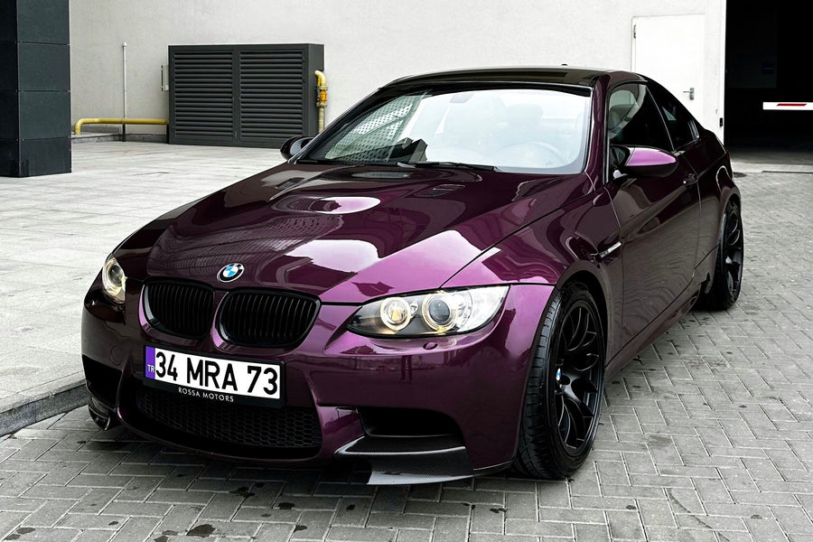 BMW M3 E90/E92/E93 に APEX EC-7 F:18x9J ET30 / R:18x10J ET25 を装着