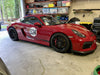PORSCHE 981 ケイマン GT4 に APEX VS-5RS 19x9J ET50 / 19x10.5J ET44 サテンブラックを装着