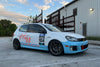 VW ゴルフGTI MK6 に APEX SM-10 17x9J ET42 Anthracite を装着
