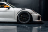 APEX VS-5RS 装着の PORSCHE 981 ケイマン ホイールアップ