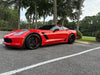 CHEVROLET コルベット C7 ワイドボディ に APEX VS-5RS F:19x10.5J ET36 / R:20x12.5J ET55 Satin Black を装着 3