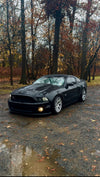FORD マスタング S197 に APEX EC-7 18x10J ET40 Race Silver を装着