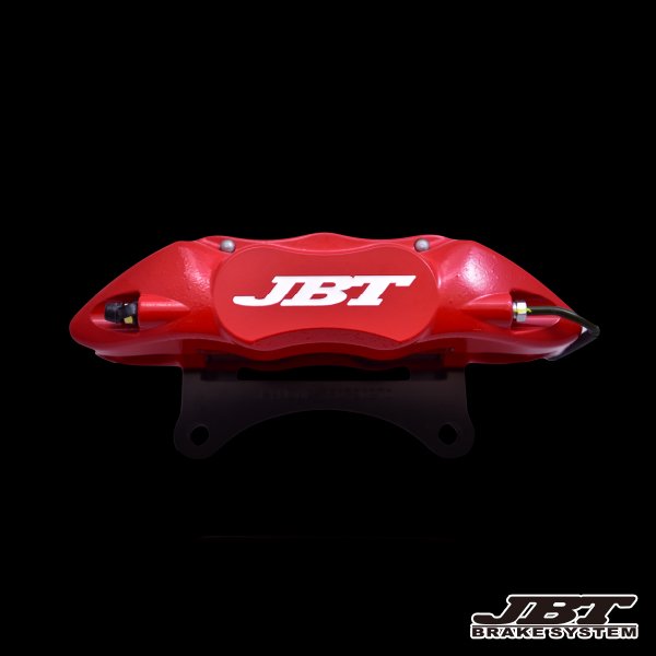 ■JBTブレーキキャリパー4POT（JB4P）+1ピース330mm＋ブラケット＋パッド＋ブレーキホース：フロントフルセット：全11色