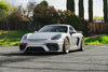 APEX ML-7RT 装着の PORSCHE 718 ケイマン GT4 リアビュー