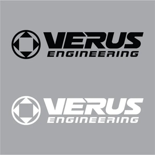 VERUS ENGINEERING（ヴェルスエンジニアリング）：Sサイズステッカー：18cmx4cm：ブラックorホワイト
