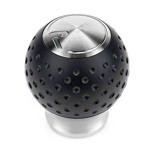 RACESENG レースセングシフトノブ ナイトロ-テクスチャカバーモデルセット（ステンレスベース・デルリンカバー）：RINGエングレービング：ブラッシュ