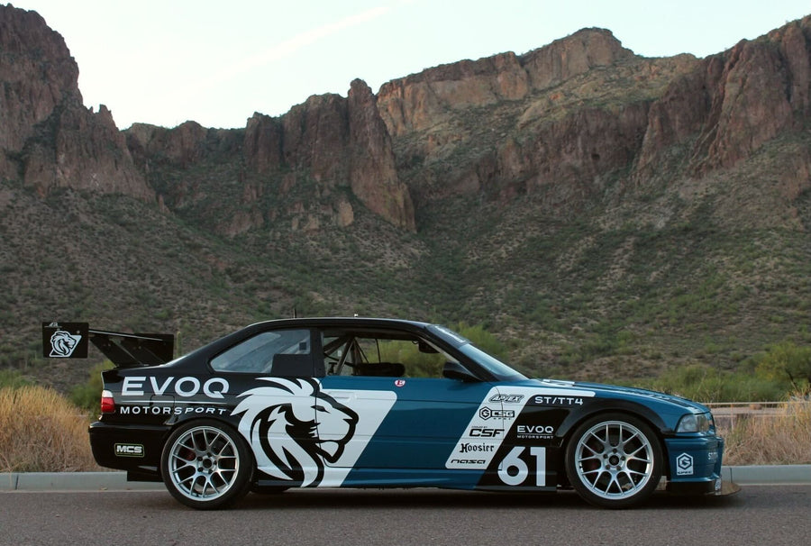 BMW 3シリーズ E36 に APEX EC-7 18x10J ET25 を装着