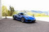 APEX ML-10RT 装着の PORSCHE 981 ケイマン GTS サイドビュー