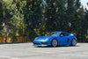 APEX VS-5RS ブラッシュドクリア 装着例 PORSCHE 981 ケイマン GT4 サイドビュー