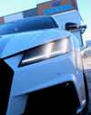 APEX TC-10RT スクエア装着の AUDI TT RS 8S ホイールアップ