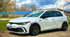 VW ゴルフGTI MK8 に APEX SM-10 17x9J ET42 Anthracite を装着
