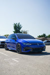 VW ゴルフR MK8 に APEX SM-10 18x9J ET42 Satin Black を装着 2