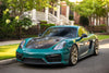 APEX VS-5RS 装着の PORSCHE 981 ケイマン GTS リアビュー