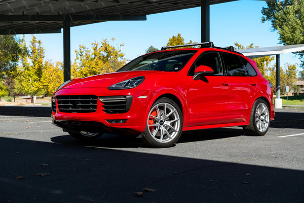 Porsche Cayenne 958 VS-5RX Race Silver 21x10" ET40 4本セット 1