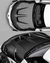 SAYBER DESIGN GR SUPRA SUPER7 CARBON FIBER HOOD：カーボンボンネット